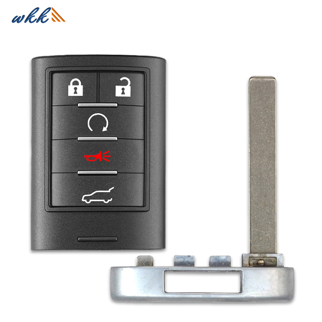 3 + 1 Nút 22865375 NBG009768T Chìa khóa xe thông minh cho Cadillac SRX 2010-2015